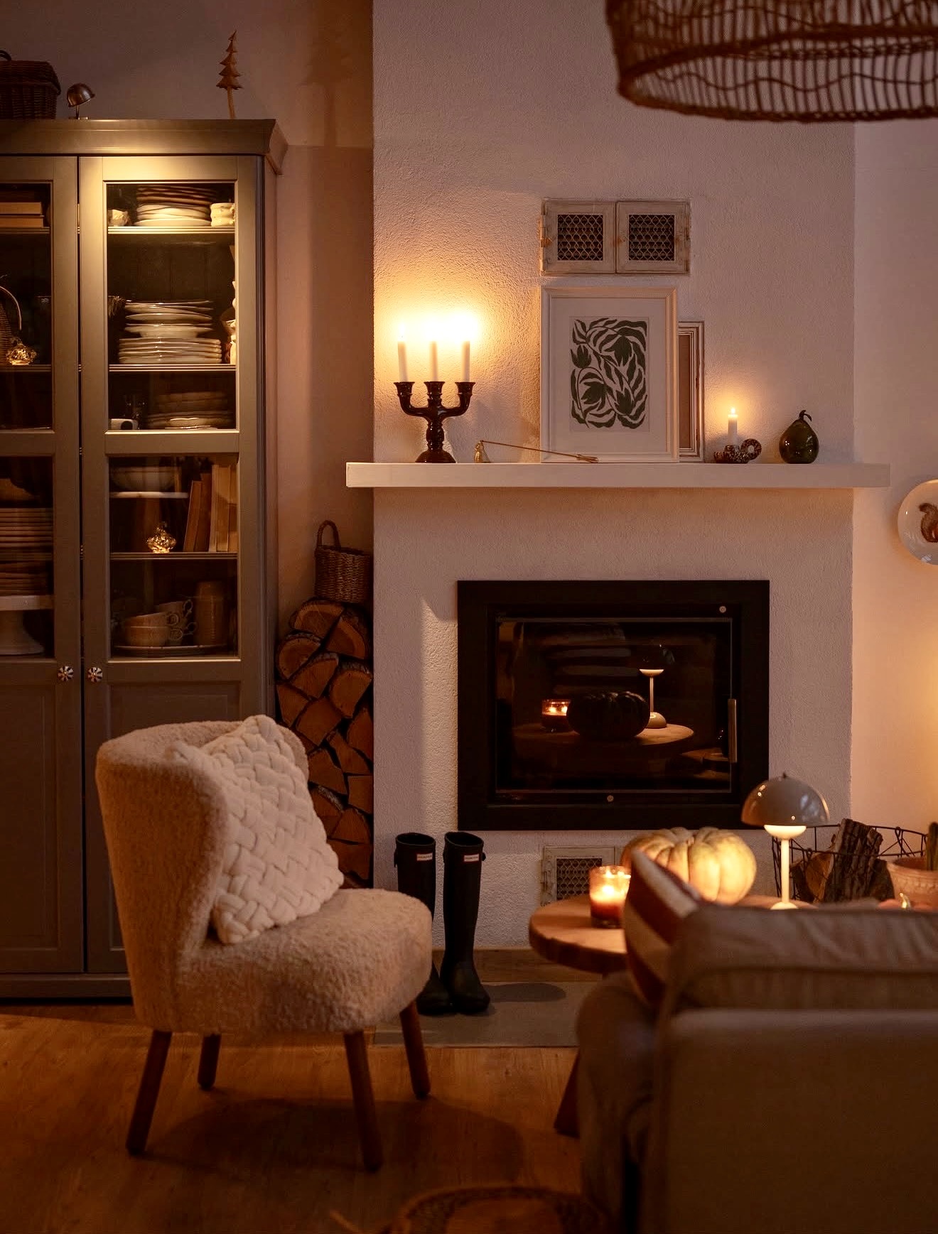 Warm Fireside Glow With Cozy Bakes