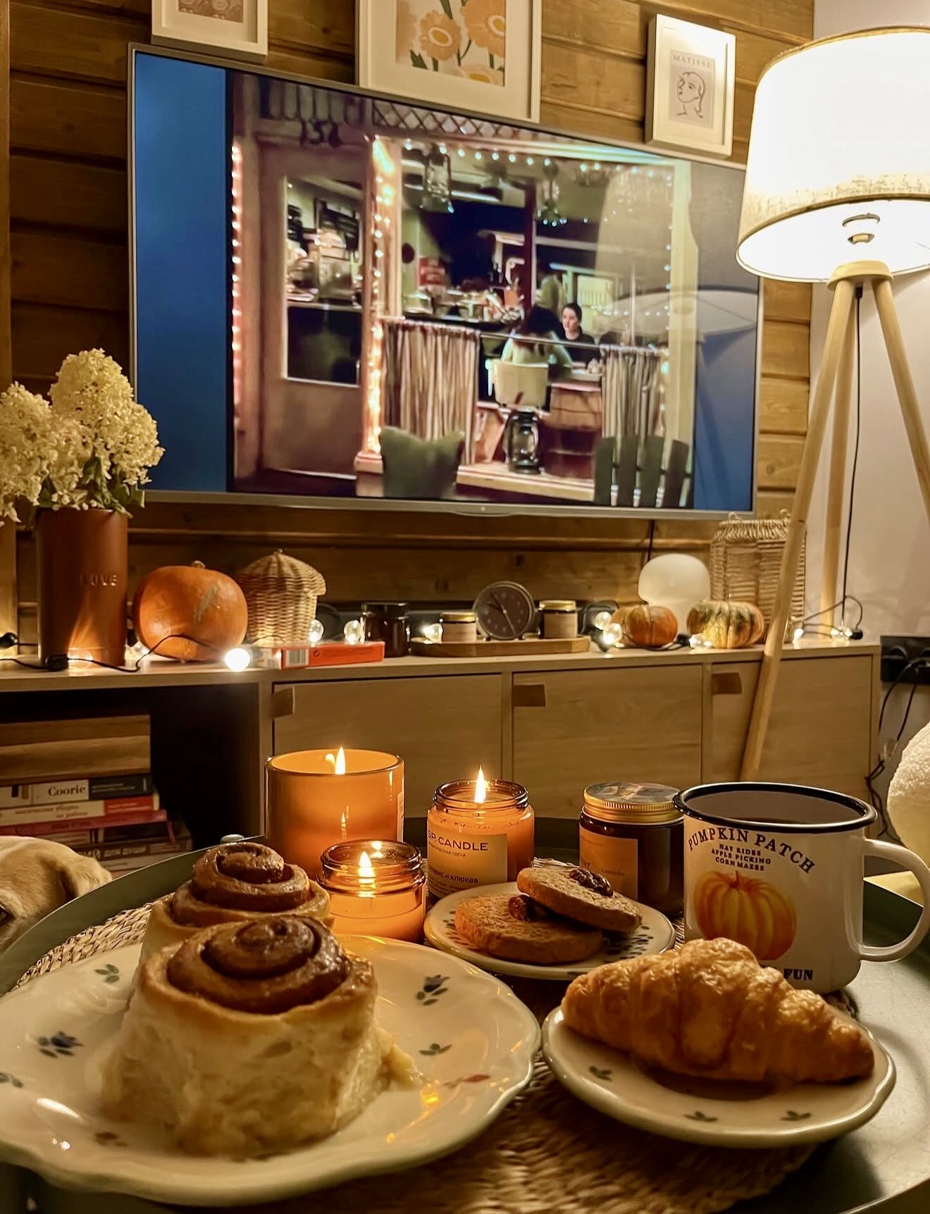 Warm Hearthside Cozy Fall Evening