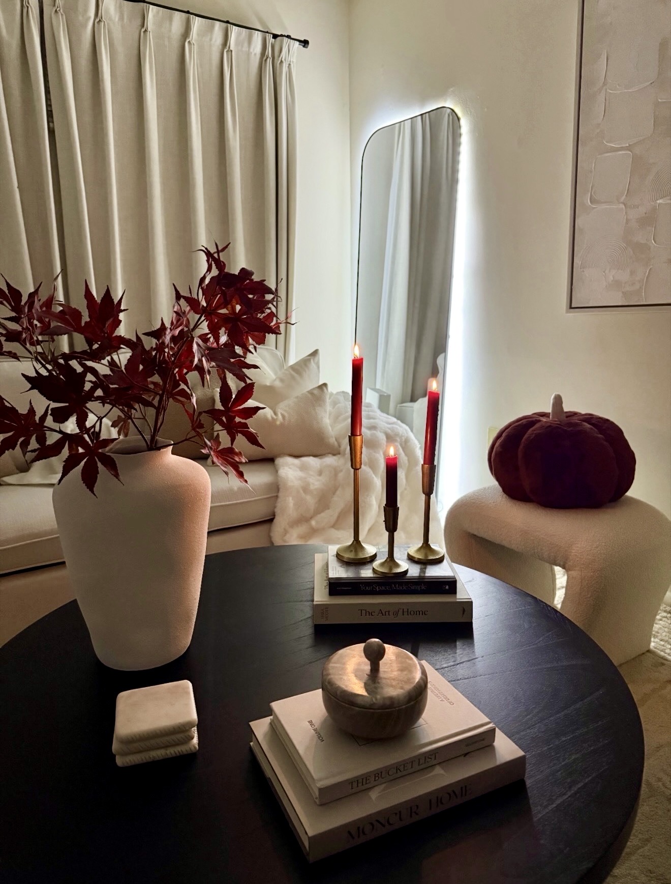 Cozy Fall Table Decor Accents