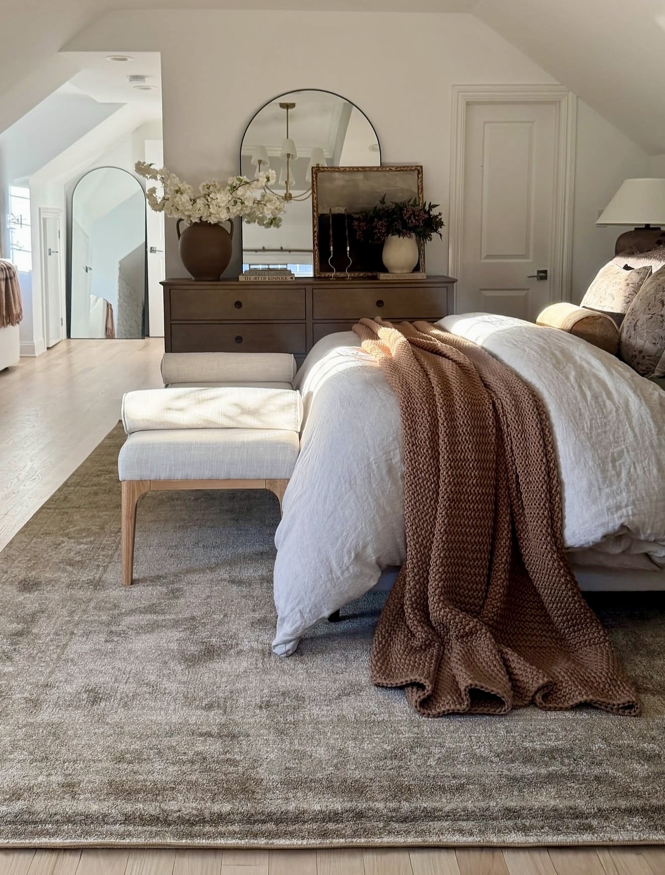 Cozy Modern Farmhouse Bedroom Retreat