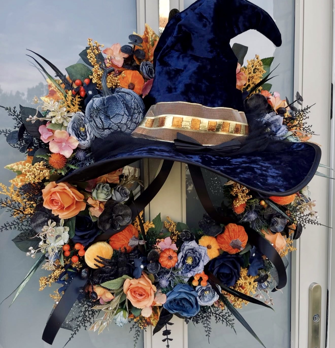 Enchanting Witch Hat Fall Wreath