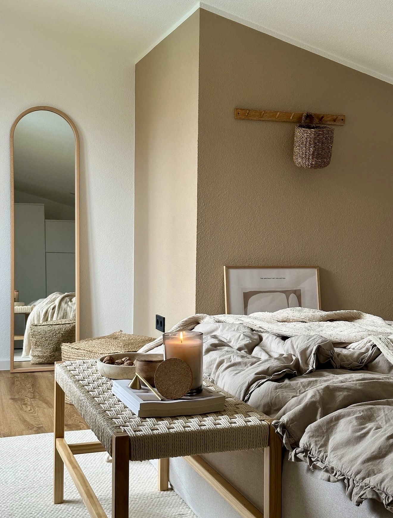 Inviting Neutral Tones Cozy Fall Bedroom Oasis