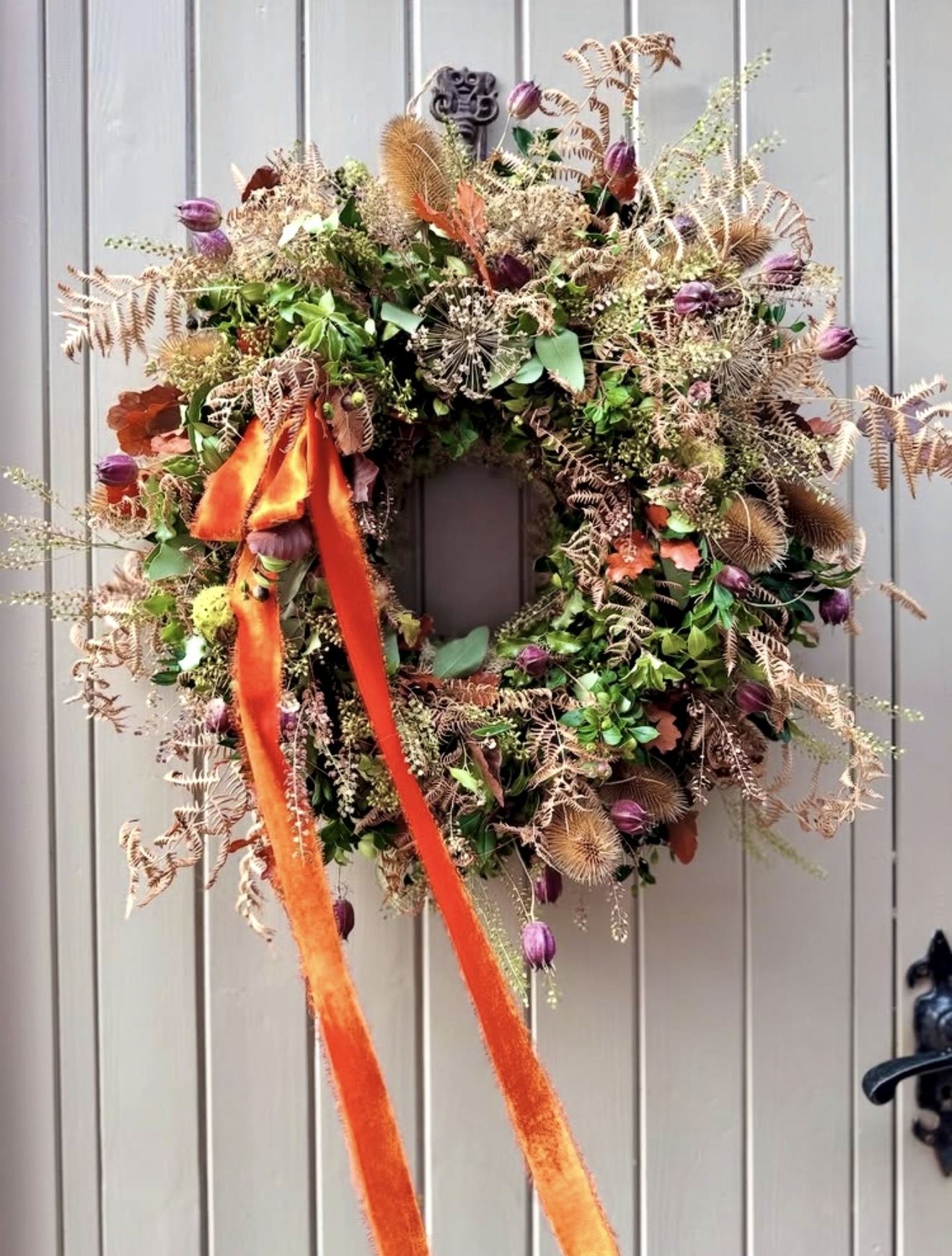 Rustic Autumn Garden Wreath DIY